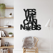 Görseli Galeri görüntüleyiciye yükleyin, Cannabis Metal Duvar Dekoru