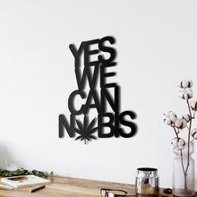 Görseli Galeri görüntüleyiciye yükleyin, Cannabis Metal Duvar Dekoru