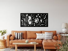 Görseli Galeri görüntüleyiciye yükleyin, Balıklar Metal Duvar Dekoru