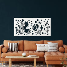 Görseli Galeri görüntüleyiciye yükleyin, Balıklar Metal Duvar Dekoru