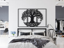 Görseli Galeri görüntüleyiciye yükleyin, Family Tree Metal Duvar Dekoru