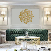 Görseli Galeri görüntüleyiciye yükleyin, Mandala Metal Duvar Dekoru