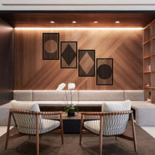 Görseli Galeri görüntüleyiciye yükleyin, Minimalist Metal Duvar Dekoru