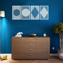 Görseli Galeri görüntüleyiciye yükleyin, Minimalist Metal Duvar Dekoru