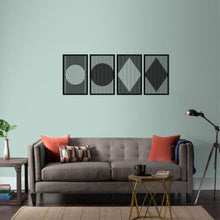 Görseli Galeri görüntüleyiciye yükleyin, Minimalist Metal Duvar Dekoru