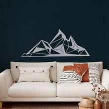 Görseli Galeri görüntüleyiciye yükleyin, Dağ Metal Duvar Dekoru