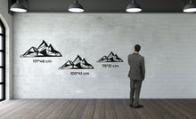 Görseli Galeri görüntüleyiciye yükleyin, Dağ Metal Duvar Dekoru