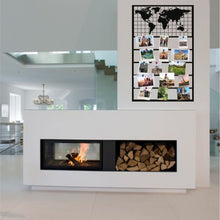 Görseli Galeri görüntüleyiciye yükleyin, Albümlü Dünya Haritası Metal Duvar Dekoru