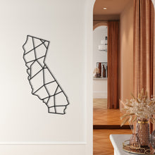 Görseli Galeri görüntüleyiciye yükleyin, Geometrik Kaliforniya Metal Duvar Dekoru