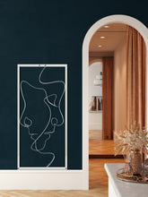 Görseli Galeri görüntüleyiciye yükleyin, İki Suret Metal Duvar Dekoru