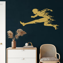 Görseli Galeri görüntüleyiciye yükleyin, Koşucu Metal Duvar Dekoru