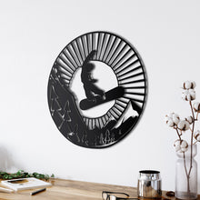 Görseli Galeri görüntüleyiciye yükleyin, Kayakçı Metal Duvar Dekoru