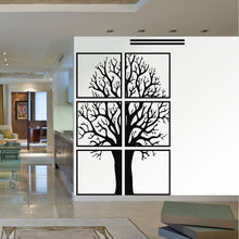 Görseli Galeri görüntüleyiciye yükleyin, Panelli Ağaç Metal Dekoru