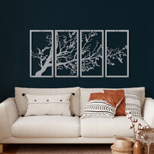 Görseli Galeri görüntüleyiciye yükleyin, Sonbahar ve Ağaç Metal Duvar Dekoru