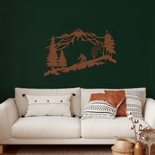 Görseli Galeri görüntüleyiciye yükleyin, Kayakçı Metal Duvar Dekoru