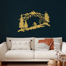 Görseli Galeri görüntüleyiciye yükleyin, Kayakçı Metal Duvar Dekoru