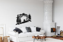 Görseli Galeri görüntüleyiciye yükleyin, Kayakçı Metal Duvar Dekoru