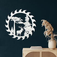 Görseli Galeri görüntüleyiciye yükleyin, Testere Metal Duvar Dekoru