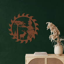 Görseli Galeri görüntüleyiciye yükleyin, Testere Metal Duvar Dekoru