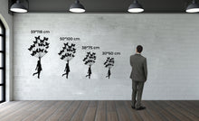 Görseli Galeri görüntüleyiciye yükleyin, Kelebek Çocuk Metal Duvar Dekoru