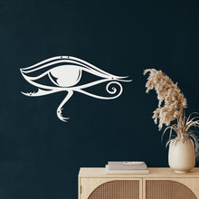 Görseli Galeri görüntüleyiciye yükleyin, Horus Gözü Metal Duvar Dekoru