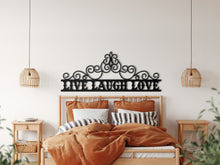 Görseli Galeri görüntüleyiciye yükleyin, Yatak Başlığı Metal Duvar Dekoru