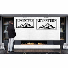 Görseli Galeri görüntüleyiciye yükleyin, Macera Metal Duvar Dekoru