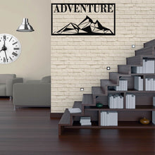 Görseli Galeri görüntüleyiciye yükleyin, Macera Metal Duvar Dekoru