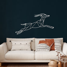 Görseli Galeri görüntüleyiciye yükleyin, Zıplayan Geyik Metal Duvar Dekoru