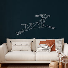 Görseli Galeri görüntüleyiciye yükleyin, Zıplayan Geyik Metal Duvar Dekoru
