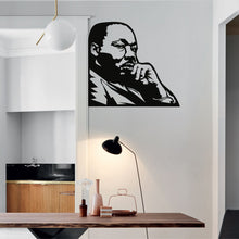Görseli Galeri görüntüleyiciye yükleyin, Martin Luther King Metal Duvar Dekoru