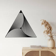 Görseli Galeri görüntüleyiciye yükleyin, Üçgen Metal Duvar Dekoru