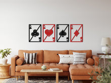 Görseli Galeri görüntüleyiciye yükleyin, Kare As Metal Duvar Dekoru