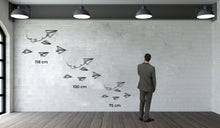 Görseli Galeri görüntüleyiciye yükleyin, Kağıt Uçaklar Metal Duvar Dekoru