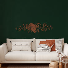 Görseli Galeri görüntüleyiciye yükleyin, Kalpli Metal Ornament Metal Duvar Dekoru