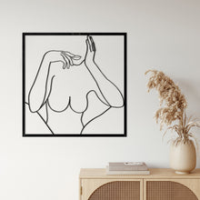 Görseli Galeri görüntüleyiciye yükleyin, Güzellik Metal Duvar Dekoru