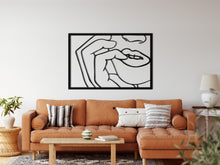 Görseli Galeri görüntüleyiciye yükleyin, Surat Metal Duvar Dekoru