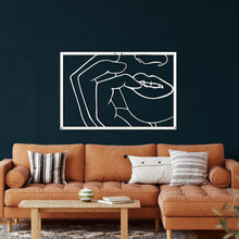 Görseli Galeri görüntüleyiciye yükleyin, Surat Metal Duvar Dekoru