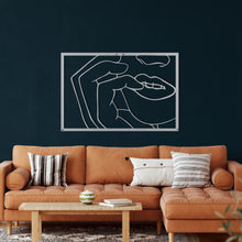 Görseli Galeri görüntüleyiciye yükleyin, Surat Metal Duvar Dekoru