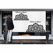 Görseli Galeri görüntüleyiciye yükleyin, Yarım Mandala Metal Duvar Dekoru