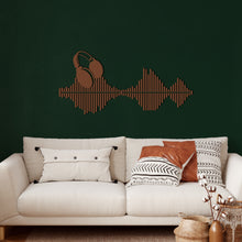 Görseli Galeri görüntüleyiciye yükleyin, Frekans Metal Duvar Dekoru