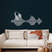 Görseli Galeri görüntüleyiciye yükleyin, Frekans Metal Duvar Dekoru