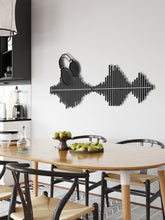 Görseli Galeri görüntüleyiciye yükleyin, Frekans Metal Duvar Dekoru