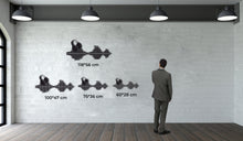 Görseli Galeri görüntüleyiciye yükleyin, Frekans Metal Duvar Dekoru