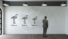 Görseli Galeri görüntüleyiciye yükleyin, Flamingo Metal Duvar Dekoru