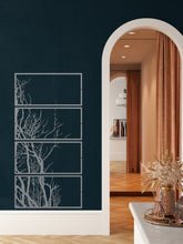 Görseli Galeri görüntüleyiciye yükleyin, Dikey Dallar Metal Duvar Dekoru