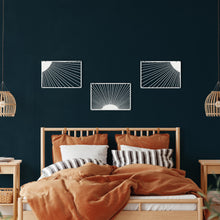 Görseli Galeri görüntüleyiciye yükleyin, Güneş Işığı Metal Duvar Dekoru