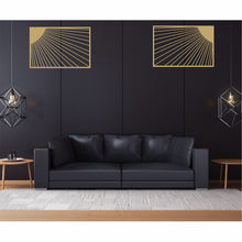 Görseli Galeri görüntüleyiciye yükleyin, Güneş Işığı Metal Duvar Dekoru