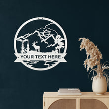 Görseli Galeri görüntüleyiciye yükleyin, Geyik Metal Duvar Dekoru