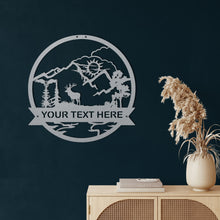 Görseli Galeri görüntüleyiciye yükleyin, Geyik Metal Duvar Dekoru